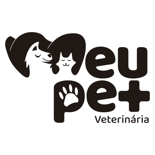 Logo Meu Pet Veterinária Preto